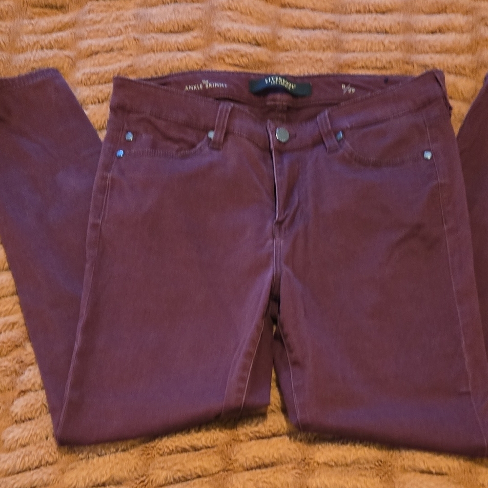 Liverpool Burgandy Pants